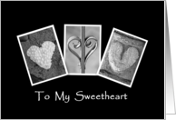 Sweetheart - Husband - Valentine’s Day - Alphabet Art card