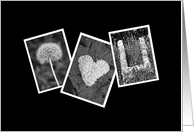 I Heart You - Valentine’s Day - Alphabet Art card