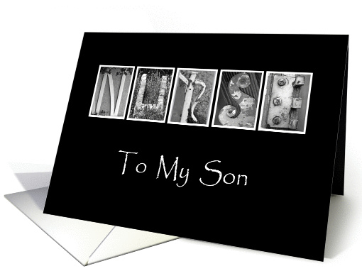 Son - Nurses Day - Alphabet Art card (917760)