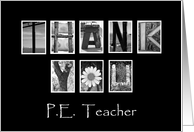 P.E. Teacher - Thank...