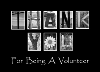 Thank You Volunteer ...