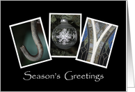 Joy - Season’s Greetings - Christmas - Alphabet Art card