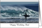 Surfer-Happy Birthday custom card
