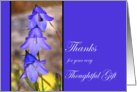Bluebells Thanks for the gift card