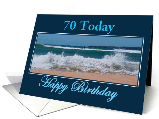 Waves-Custom Happy Brithday-add age-greeting card (1188232)