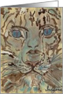 Snow Leopard card