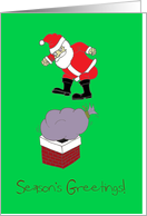 Funny Santa Christmas Cards