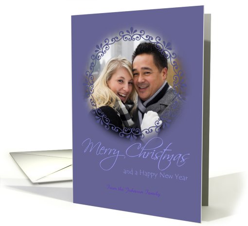 Merry Christmas and a happy new year photo card (876903)