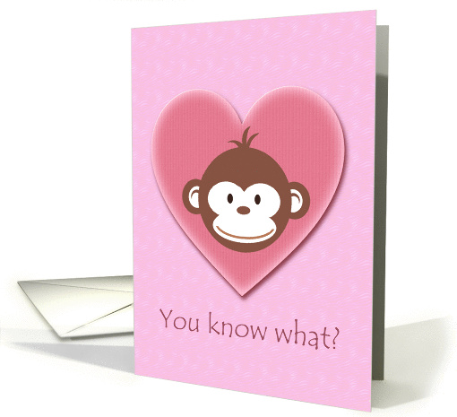 You know what, i am bananas about you card (897643)