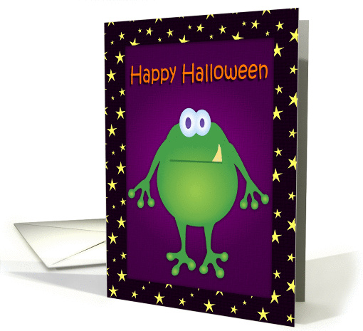Funny Frog Monster card (864382)