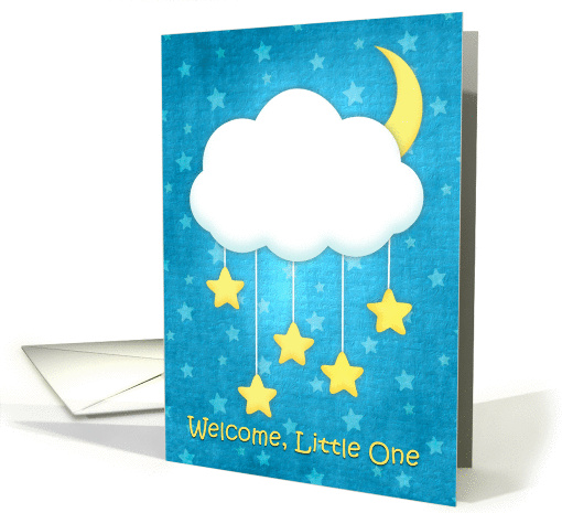 Cloud Mobile Welcome Baby card (868660)