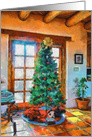 Christmas in Taos card