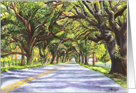 Oak Tree Tunnel card