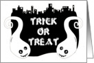 Trick or treat Halloween Card