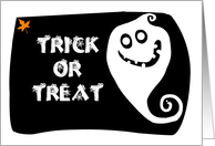 Trick or treat ghost...
