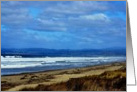 Beach at Pajaro Dunes card