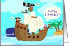 Yo, ho, ho, and a Happy Birthday from the whole bloody crew! card