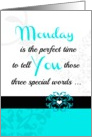 Monday ’Three special words!’ Collection for your favorite adult card