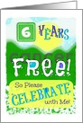 Let’s celebrate your customized years of being cancer free! card