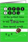 Let your Super Bowl fan know what you’re in the mood for! card