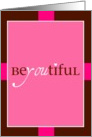 BeYOUtiful, you are wonderfully made! card