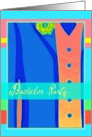 Bachelor Party Invitation, in tropical colors! card