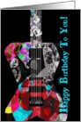 Happy Birthday To You, you rock cool guitar! card