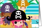 Pirate Girl Birthday Party invitation! card