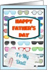 Happy Father’s Day, To My Dad, cool guy, sunglasses! card