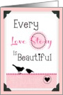 Happy Anniversary to My Spouse, ’Love Story’ on Pink! card
