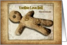 Voodoo Love Doll and Love Spell to Hex a Former Lover! card