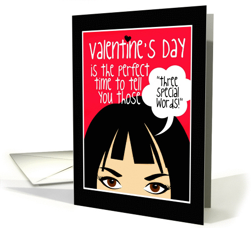 Valentine's Day Adult Humor, Let's Get Naked! card (1068641)