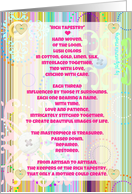 Thank you Mom for being who you are! Wonderful!!! card