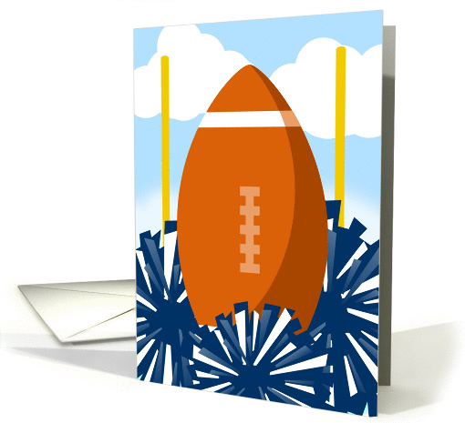 Happy Birthday humor to that special Football Fan! card (1087578)