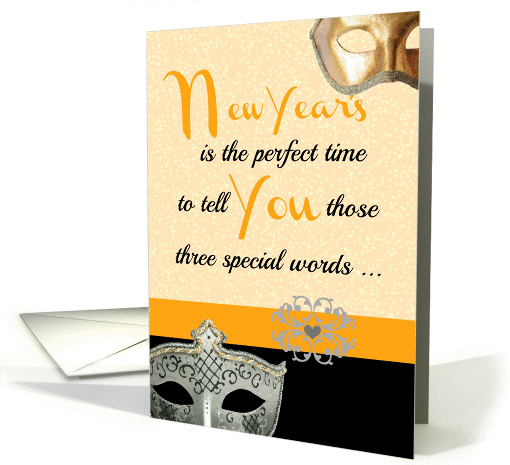 New Year's 'Three special words!' Collection for your... (1230578)