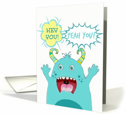 Let someone know how awesome they really are! card (1330044)