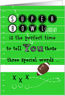 Let your Super Bowl fan know what you’re in the mood for! card