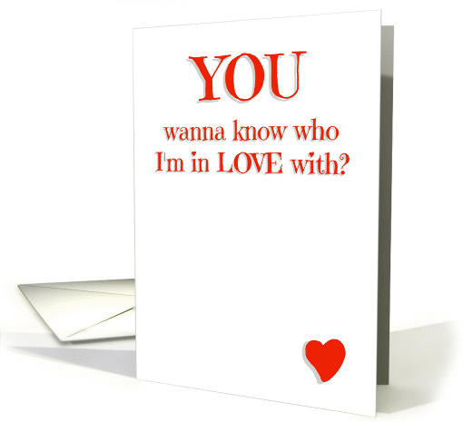 Valentine's Day To the One You Love card (1392692)