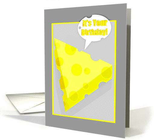 Birthday, it's your birthday, say cheese! card (875762)