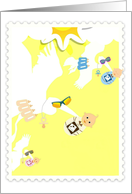 Congratulations on new baby, special delivery card