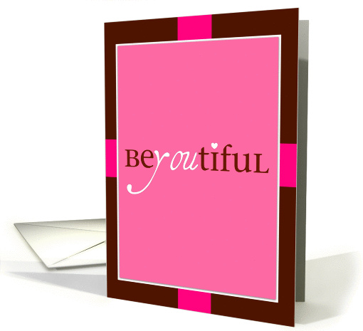 BeYOUtiful, you are wonderfully made! card (876128)