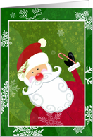 Santa Clause, magic of Christmas! card