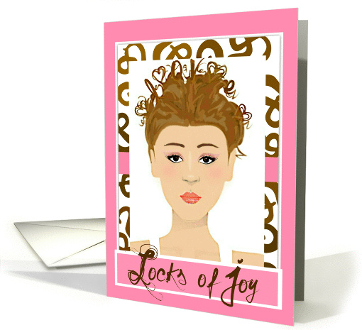 Congratulations on Donating hair, locks of joy! card (876454)