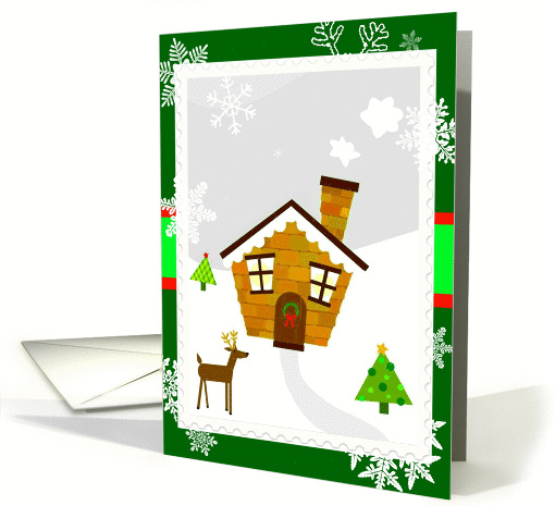Sending holiday greetings across the miles! card (878236)