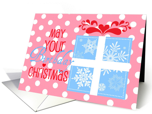 Birthday Christmas, wrapped up in love! card (882565)