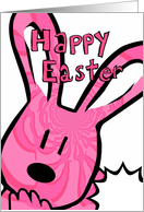 Happy Easter from some cute bunny who loves you! card