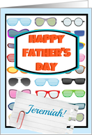 Happy Father’s Day Jeremiah, to a cool guy, sunglasses! card