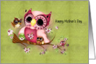 Happy Mother’s Day Owl Card