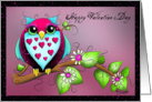 Happy Valentine’s Day from an Owl Who Loves A Lot card
