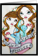 Sisters Are Forever Encouragement Card